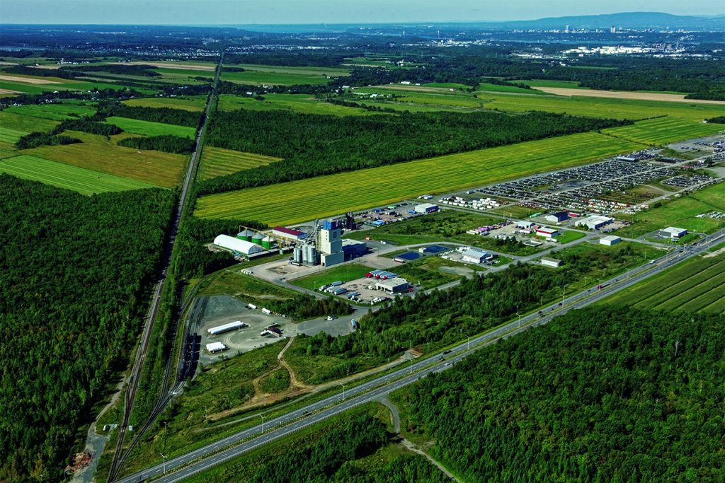 Vue aérienne de Pintendre